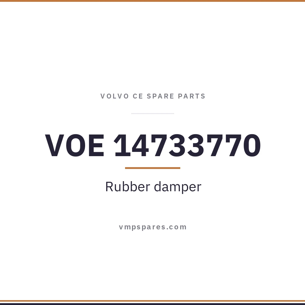 VOE 14733770 – Rubber damper