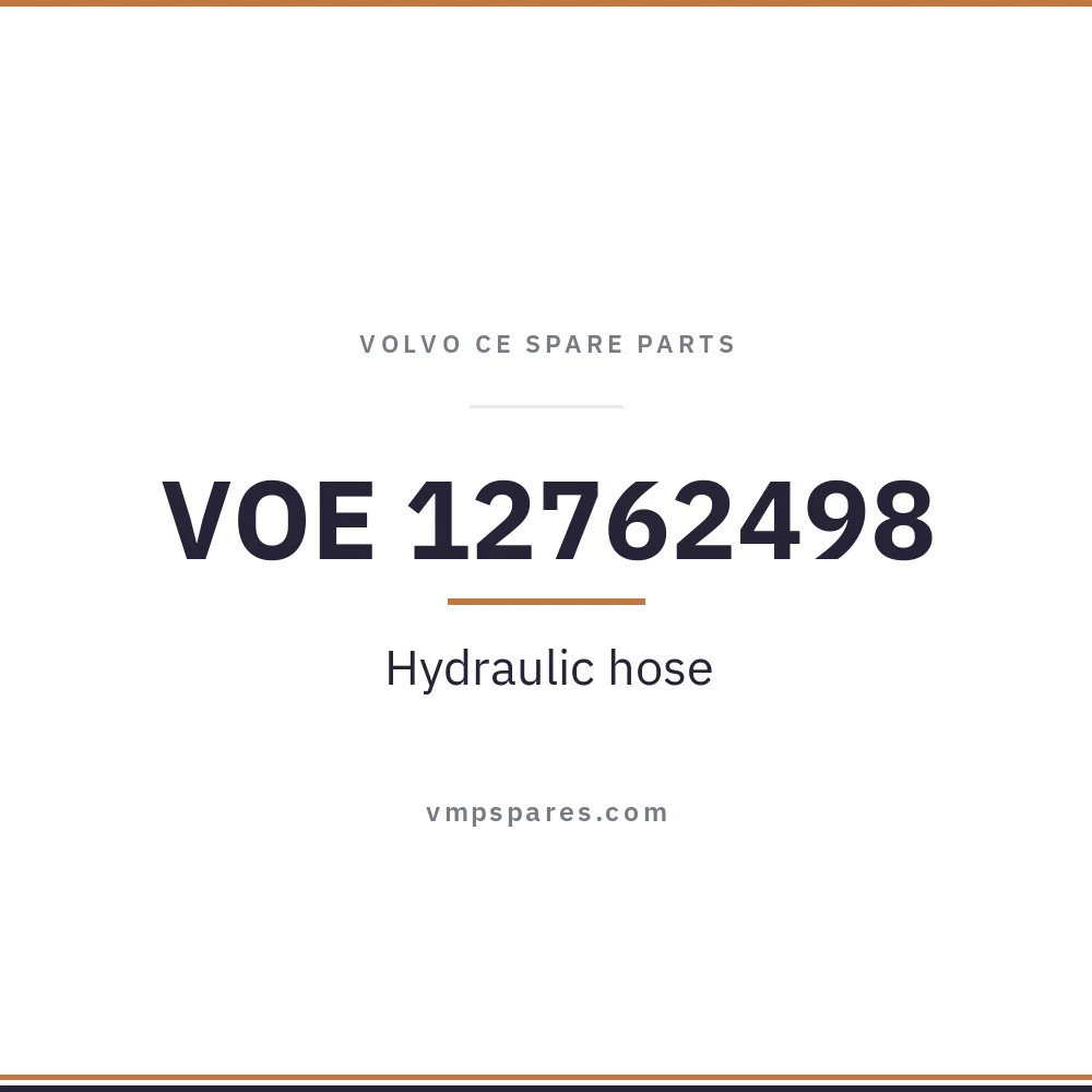 VOE 12762498 – Hydraulic hose