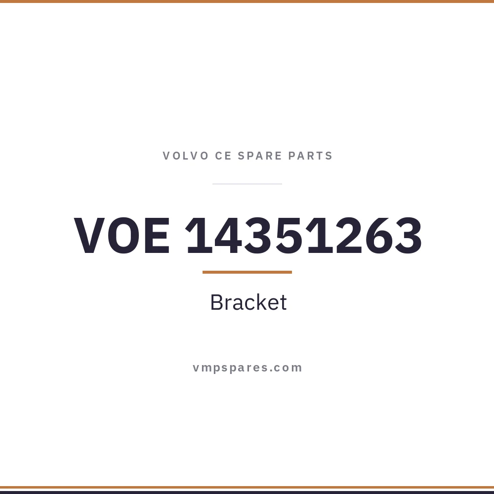 VOE 14351263 – Bracket