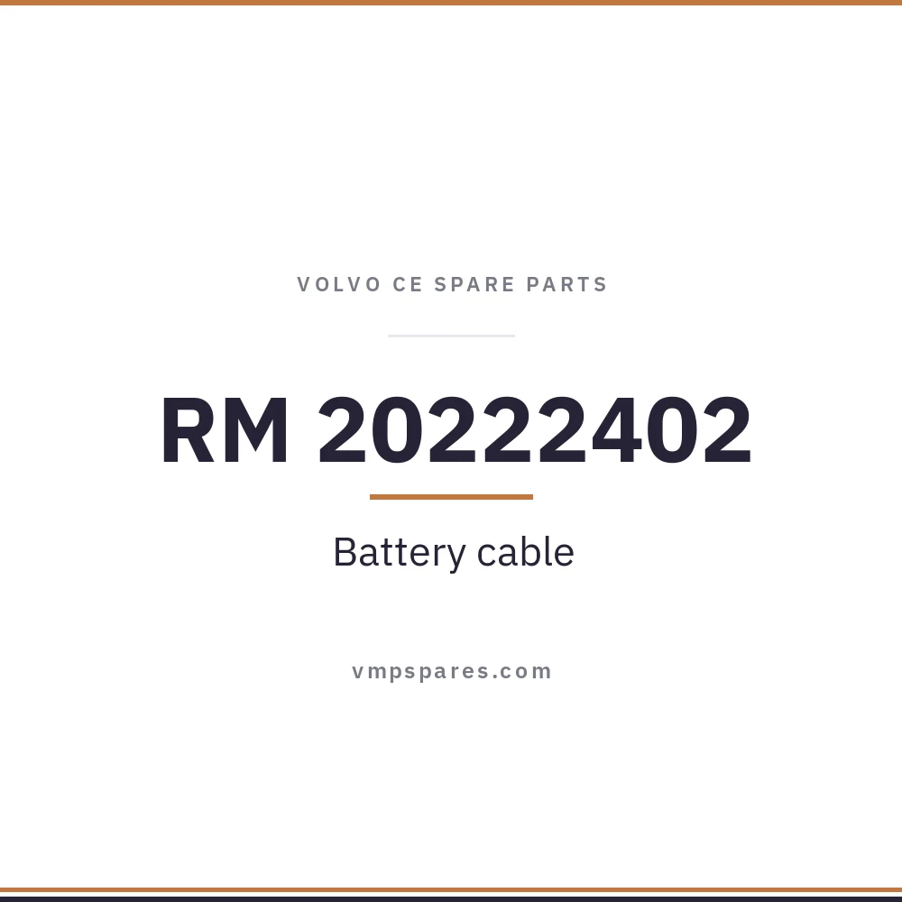 RM 20222402 – Battery cable