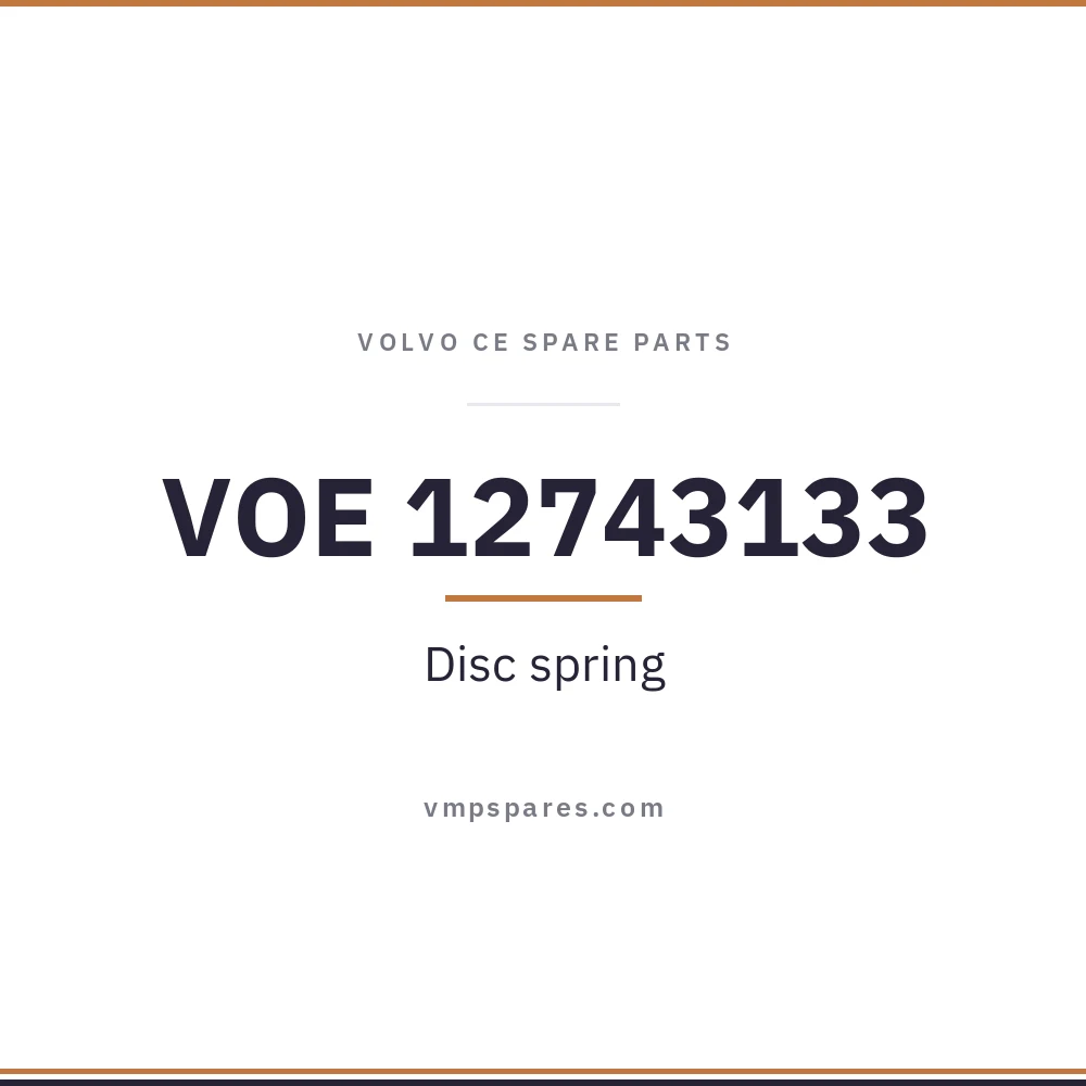 VOE 12743133 – Disc spring