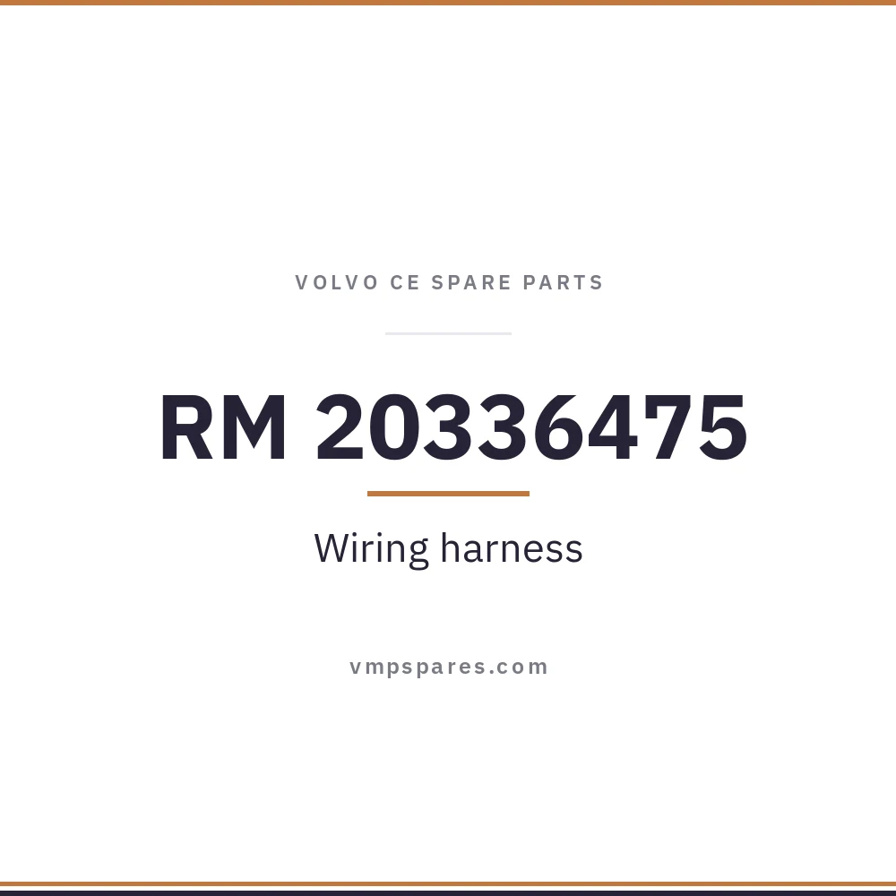 RM 20336475 – Wiring harness