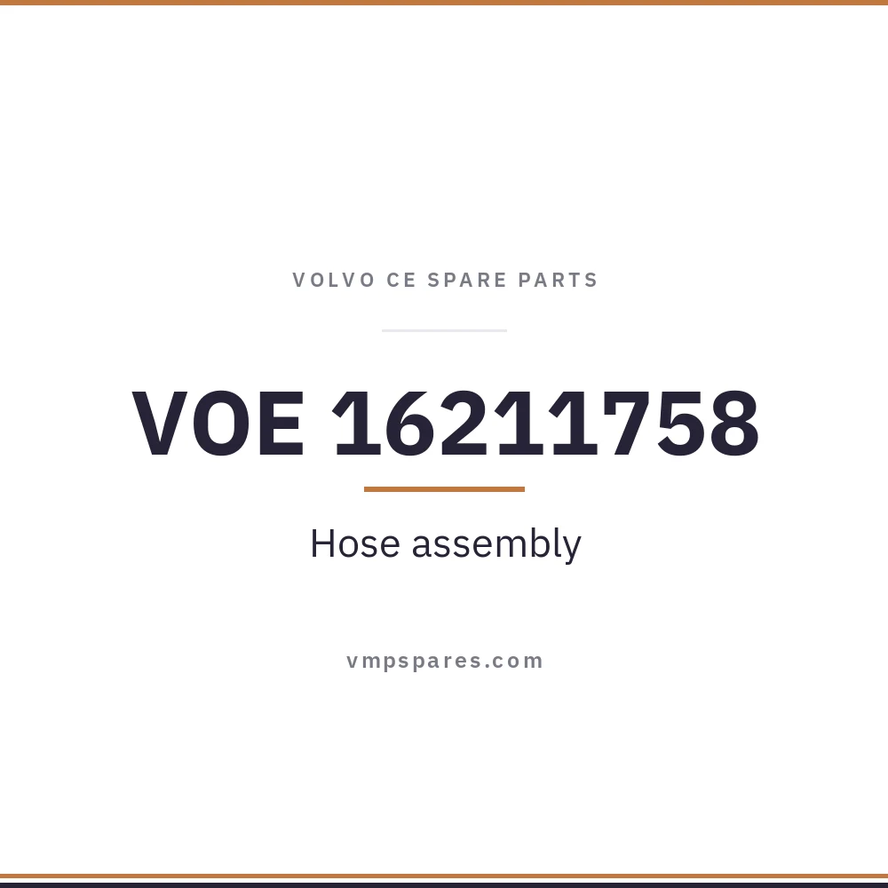 VOE 16211758 – Hose assembly