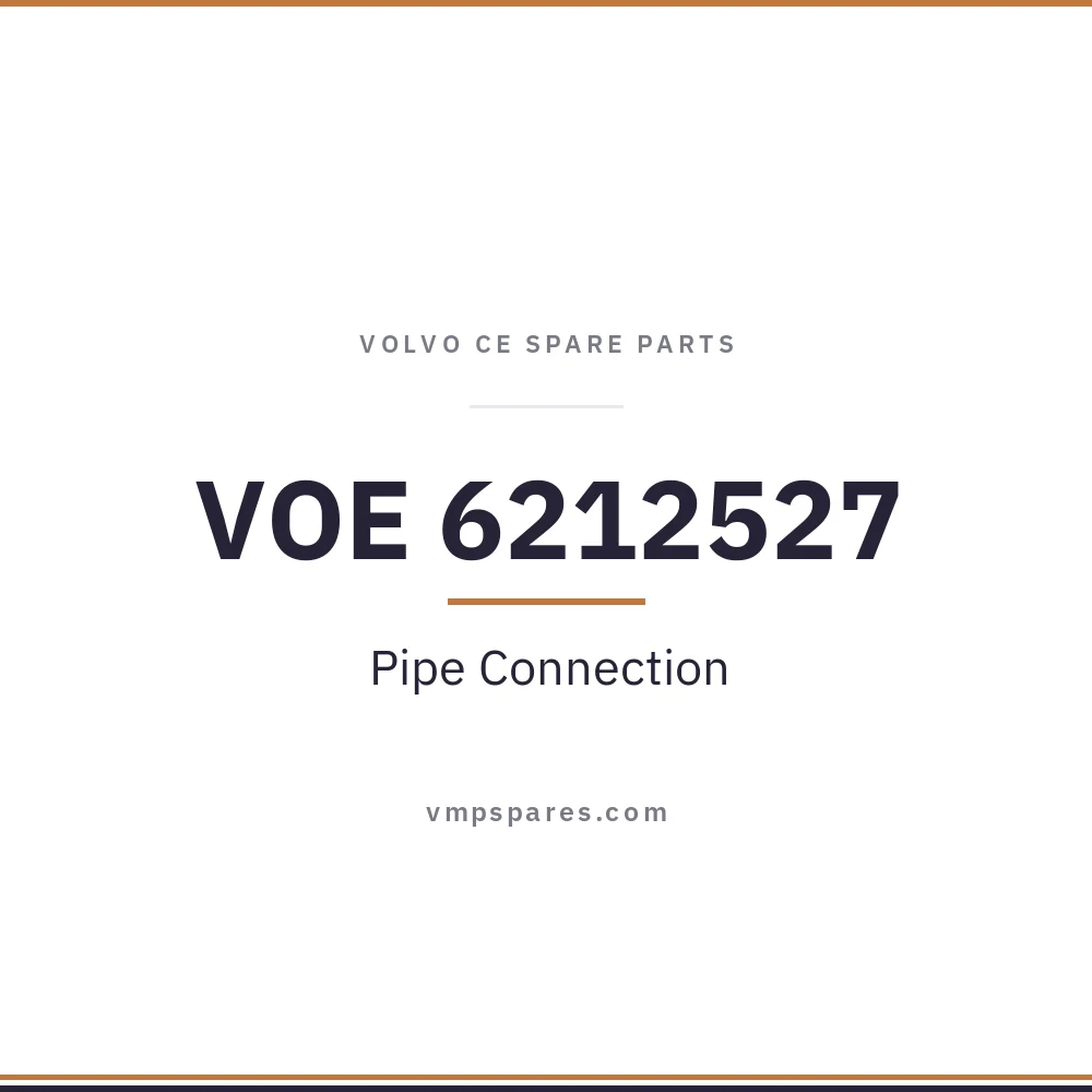 VOE 6212527 – Pipe Connection