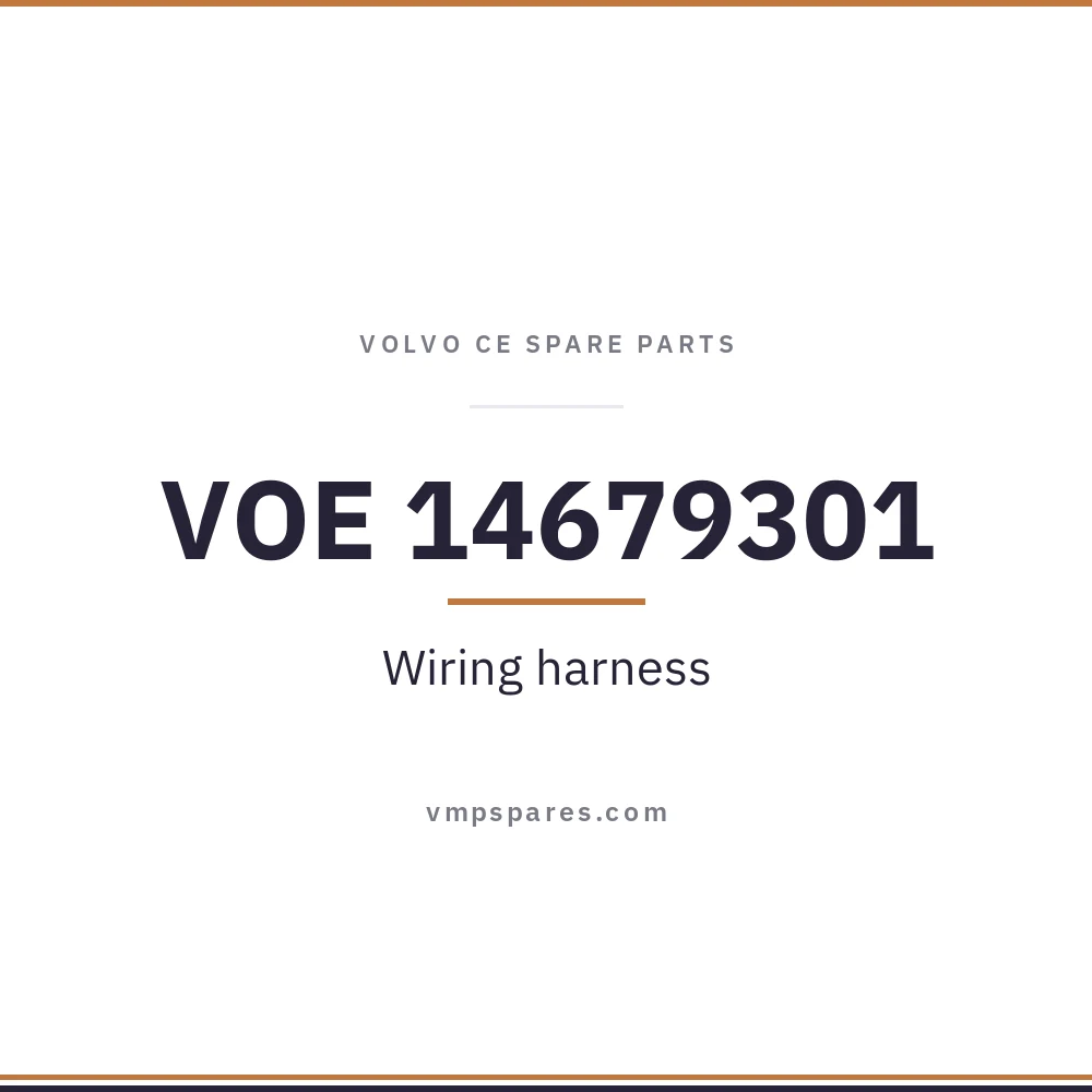 VOE 14679301 – Wiring harness