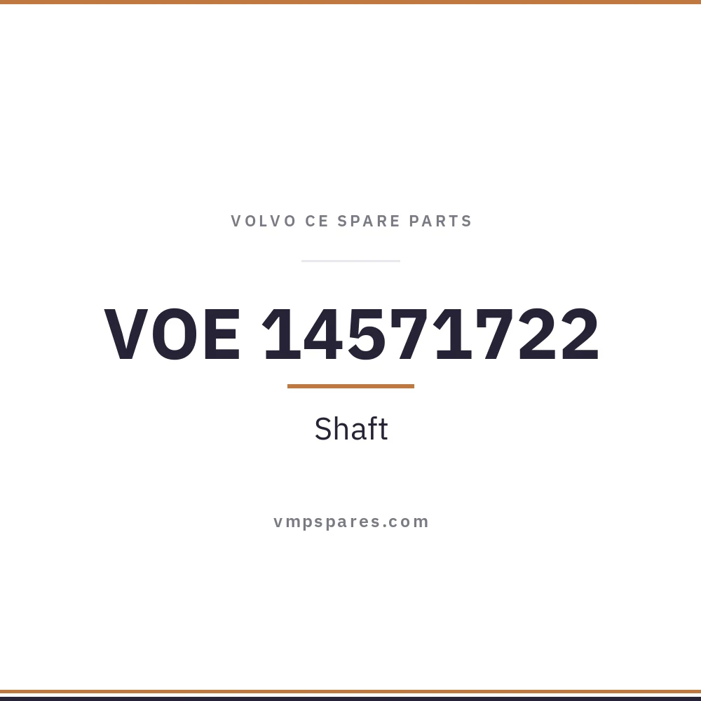 VOE 14571722 – Shaft