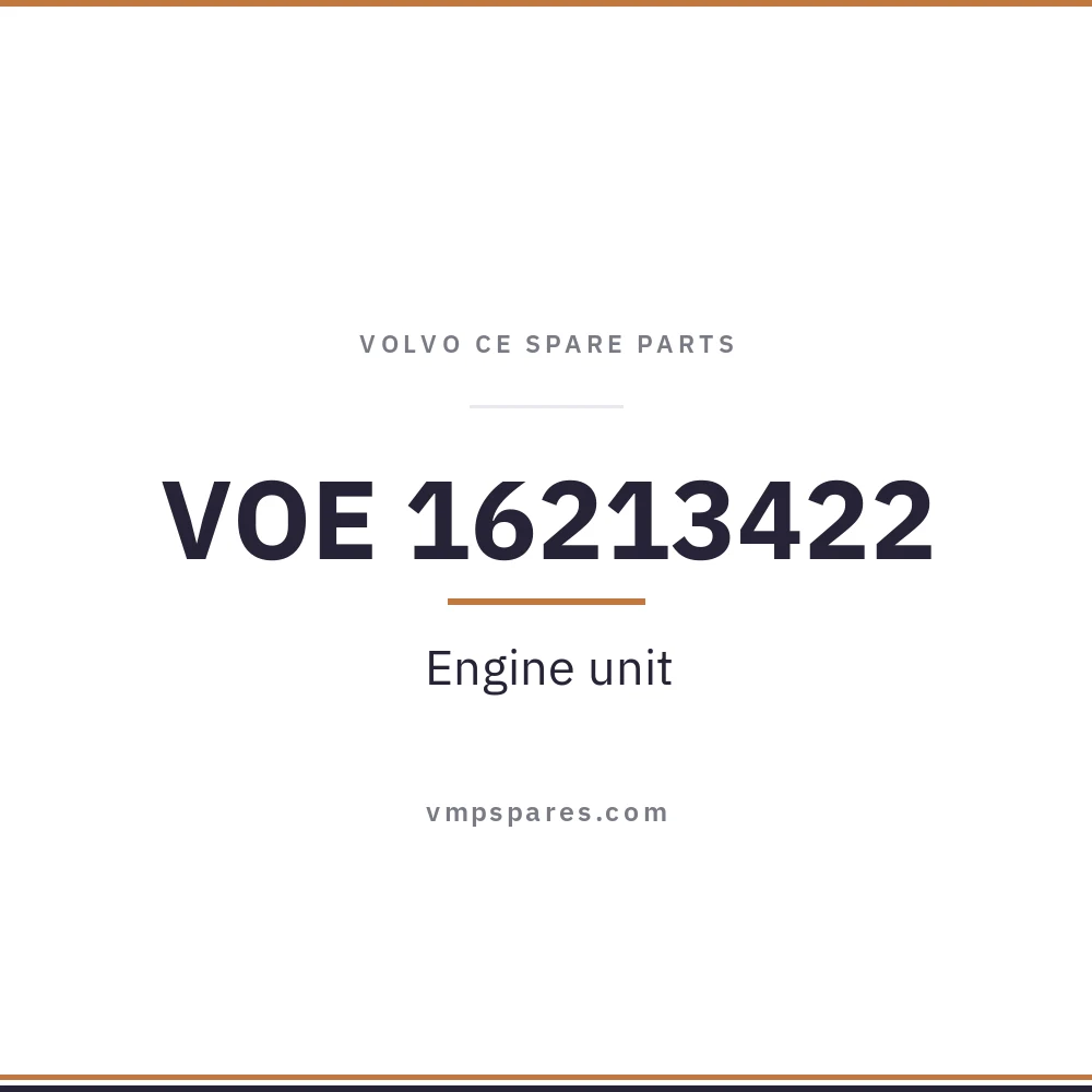 VOE 16213422 – Engine unit