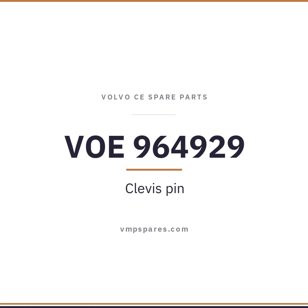 VOE 964929 – Clevis pin