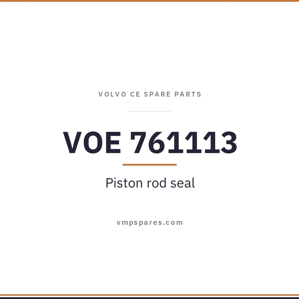 VOE 761113 – Piston rod seal