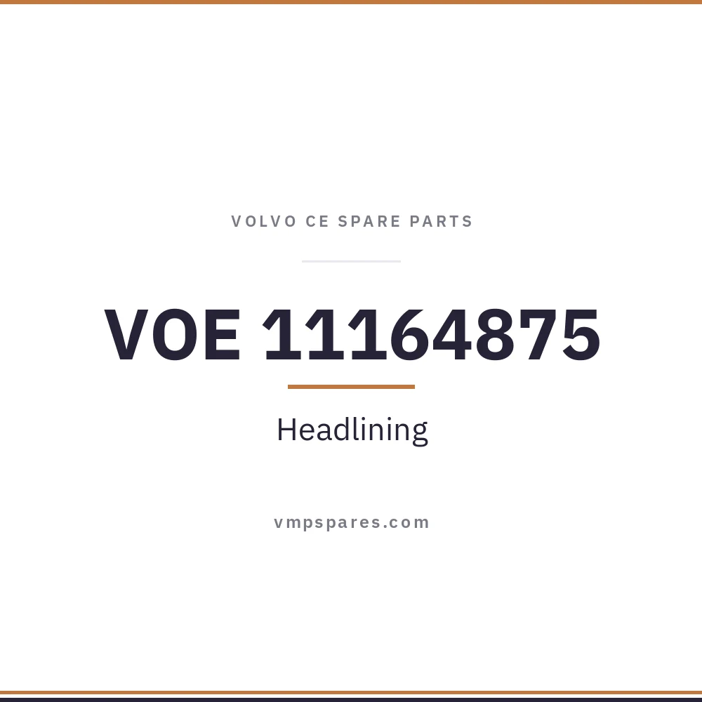 VOE 11164875 – Headlining