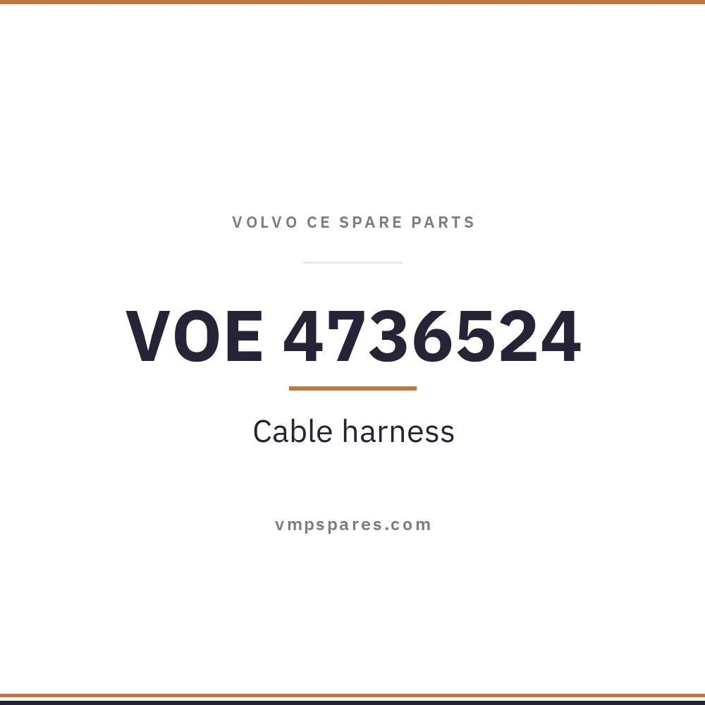 VOE 4736524 – Cable harness