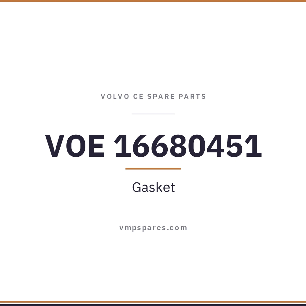 VOE 16680451 – Gasket
