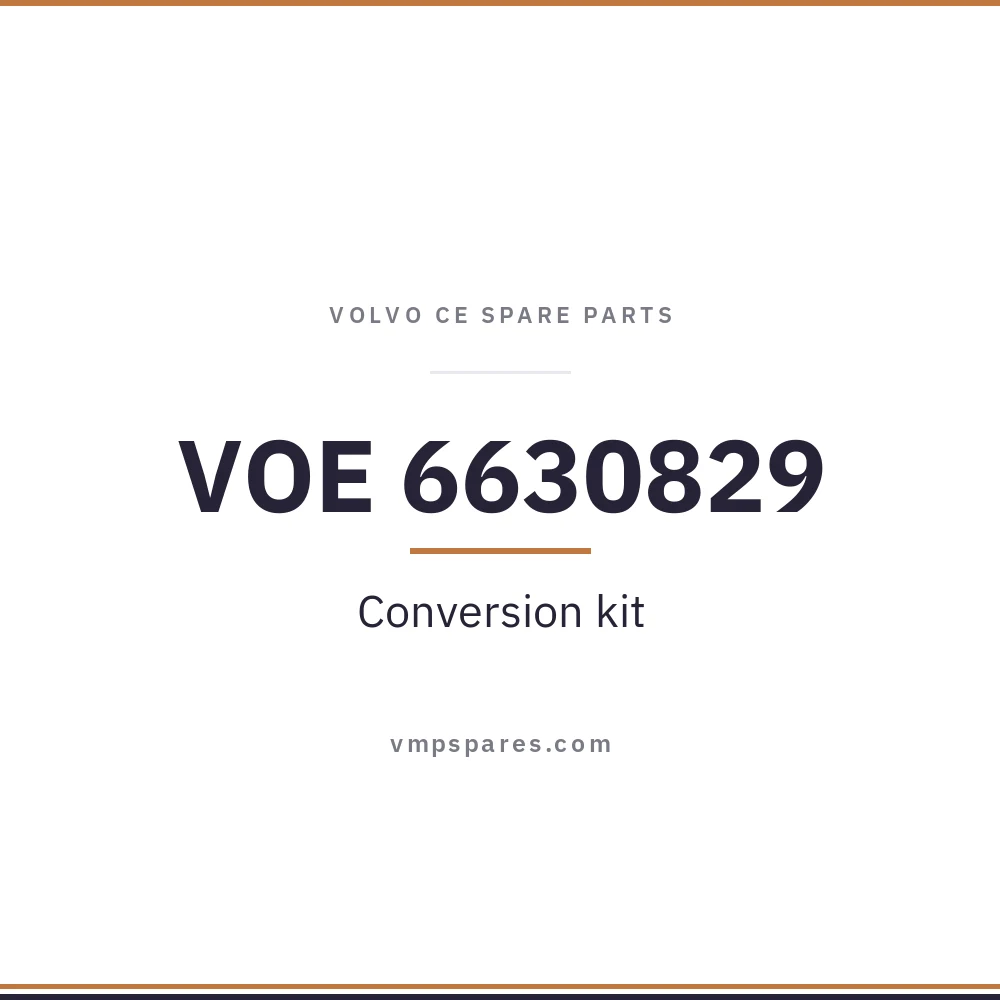 VOE 6630829 – Conversion kit