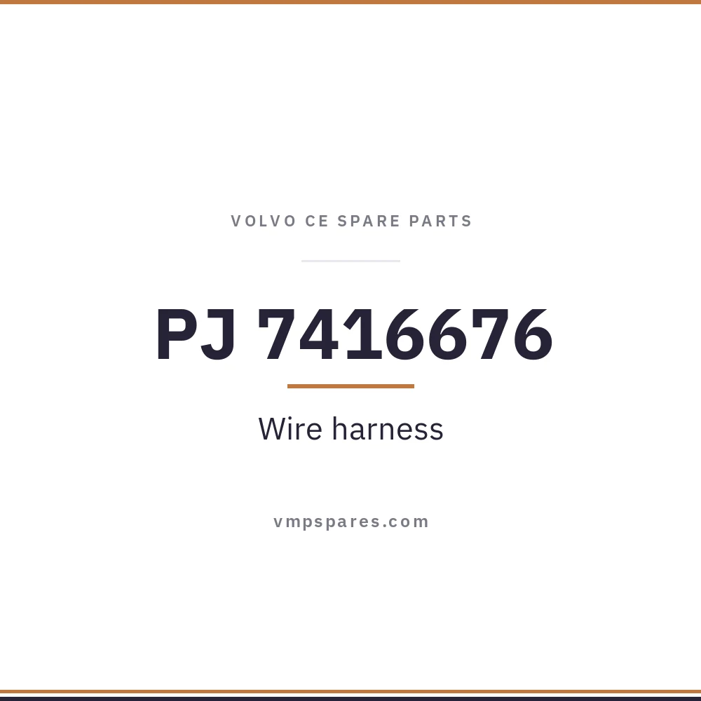 PJ 7416676 – Wire harness