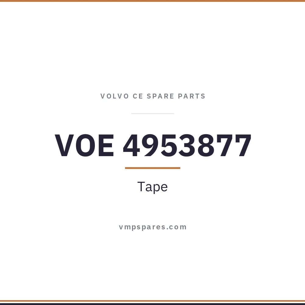 VOE 4953877 – Tape