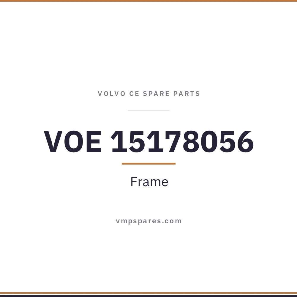 VOE 15178056 – Frame