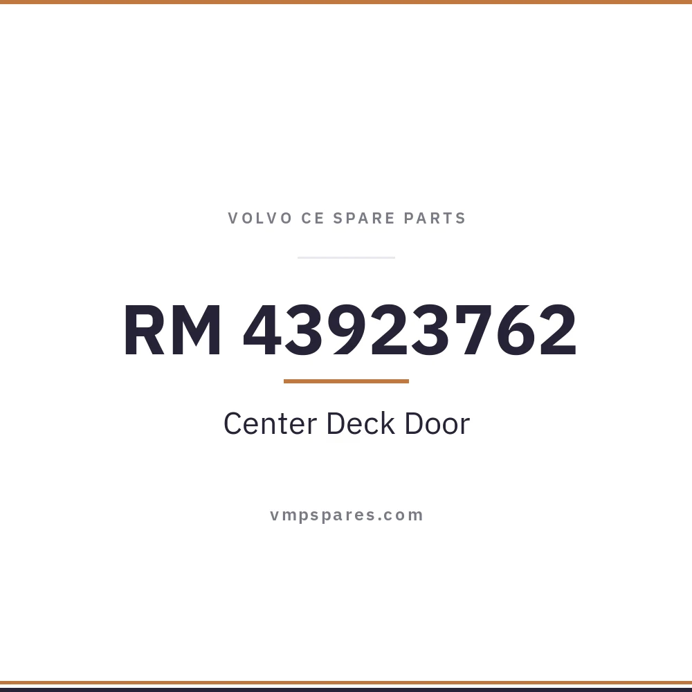 RM 43923762 – Center Deck Door