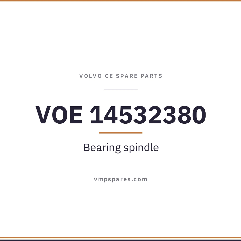 VOE 14532380 – Bearing spindle