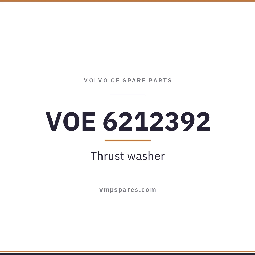 VOE 6212392 – Thrust washer