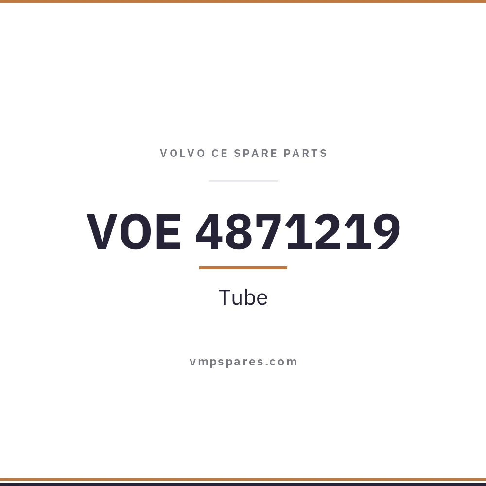VOE 4871219 – Tube
