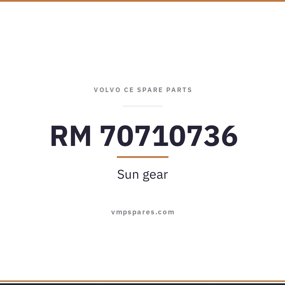 RM 70710736 – Sun gear