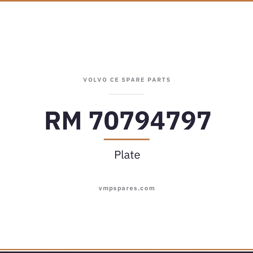 RM 70794797 – Plate