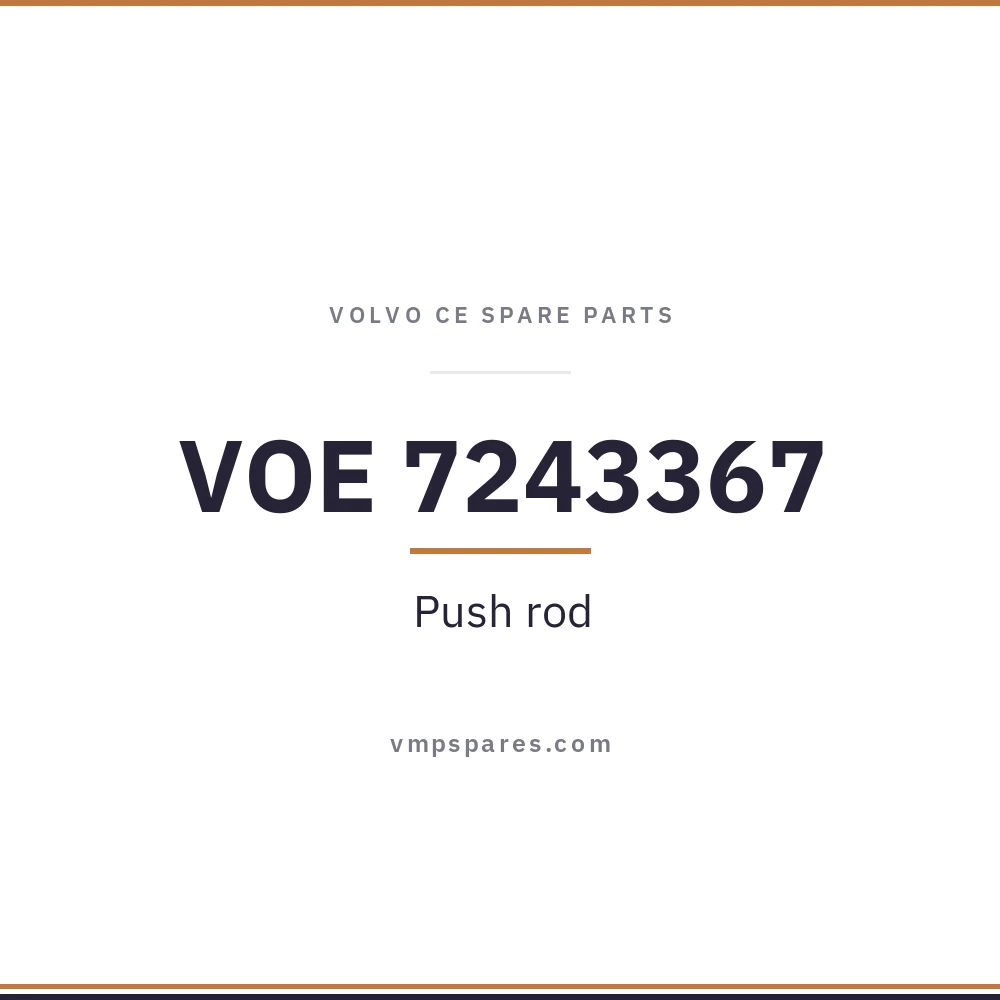 VOE 7243367 – Push rod