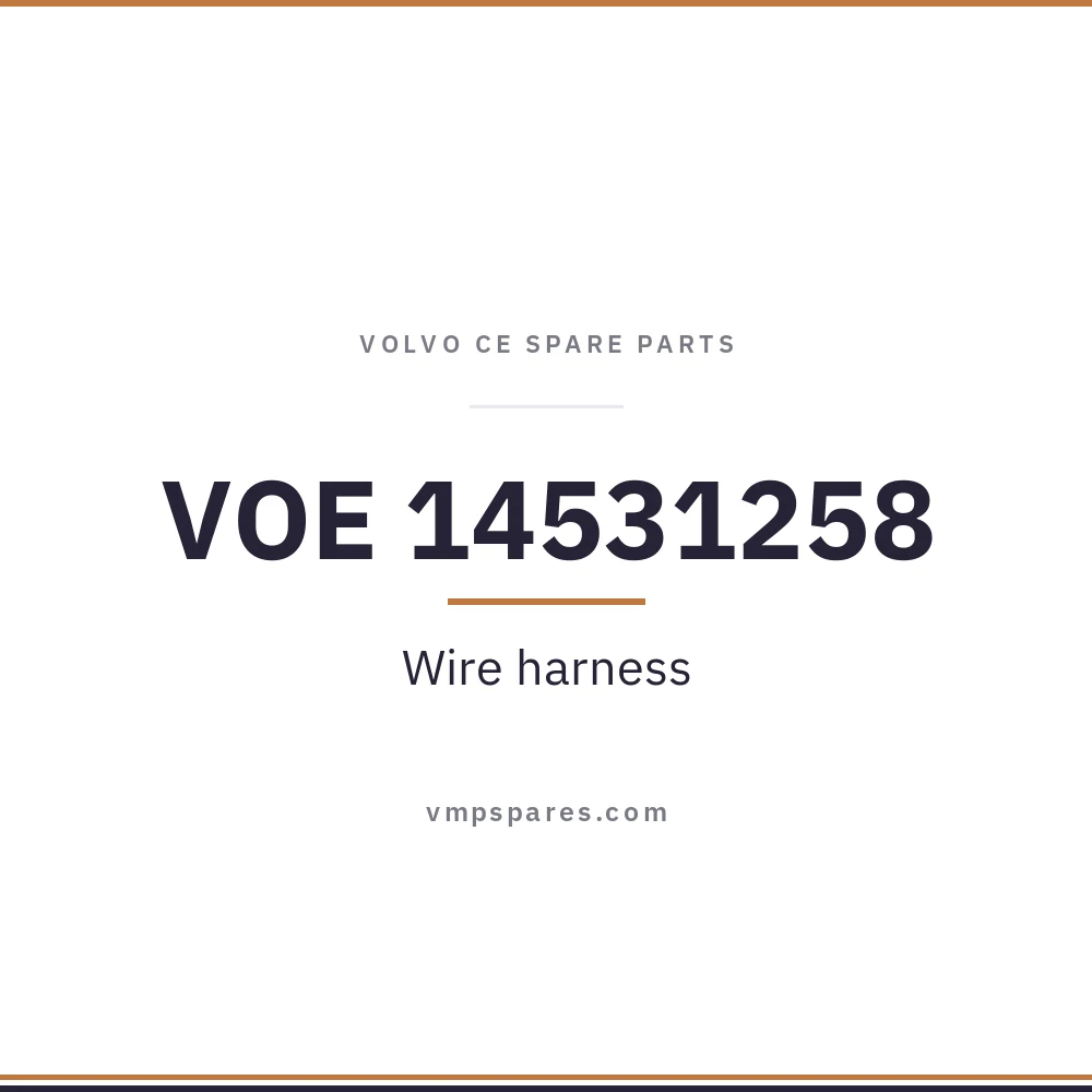 VOE 14531258 – Wire harness