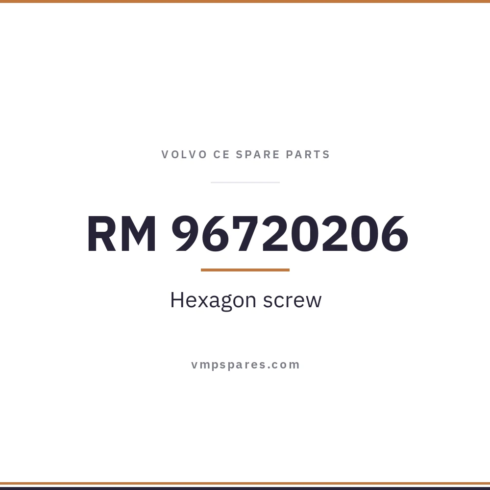 RM 96720206 – Hexagon screw