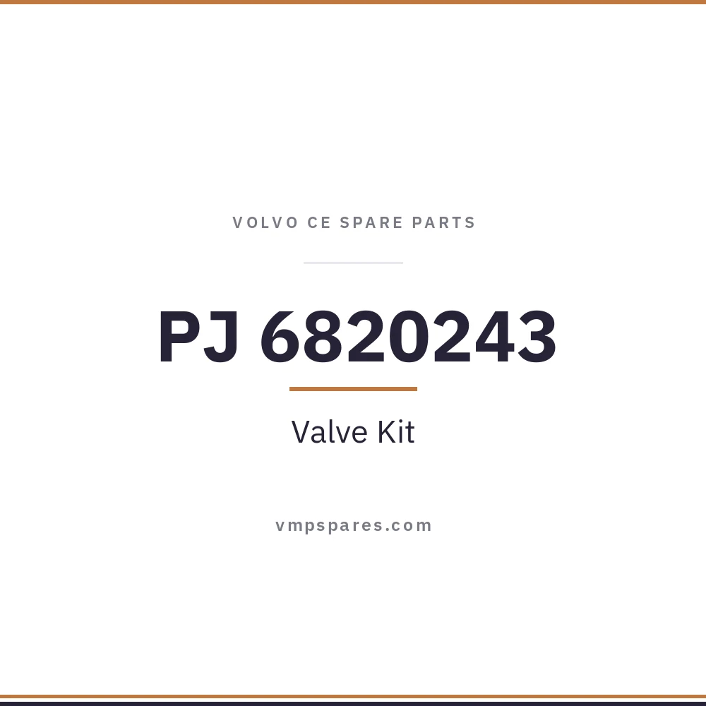 PJ 6820243 – Valve Kit