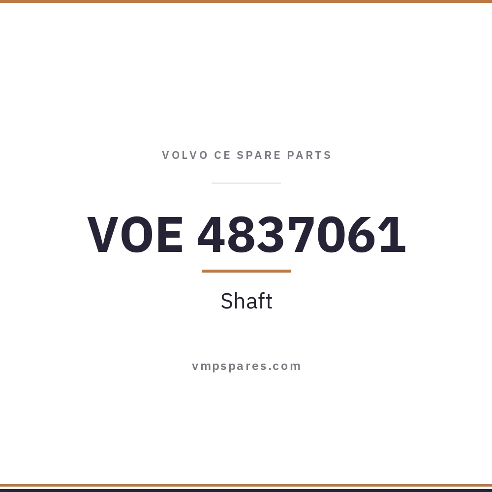 VOE 4837061 – Shaft