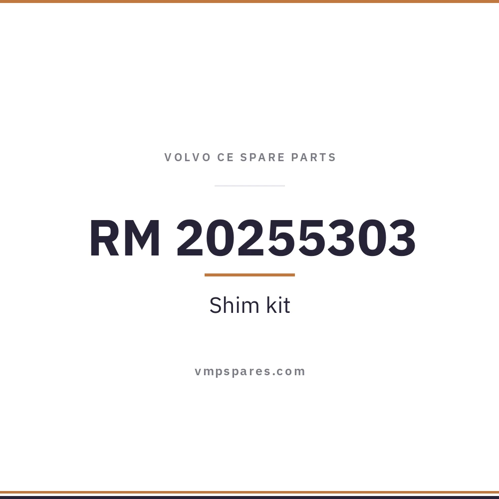 RM 20255303 – Shim kit