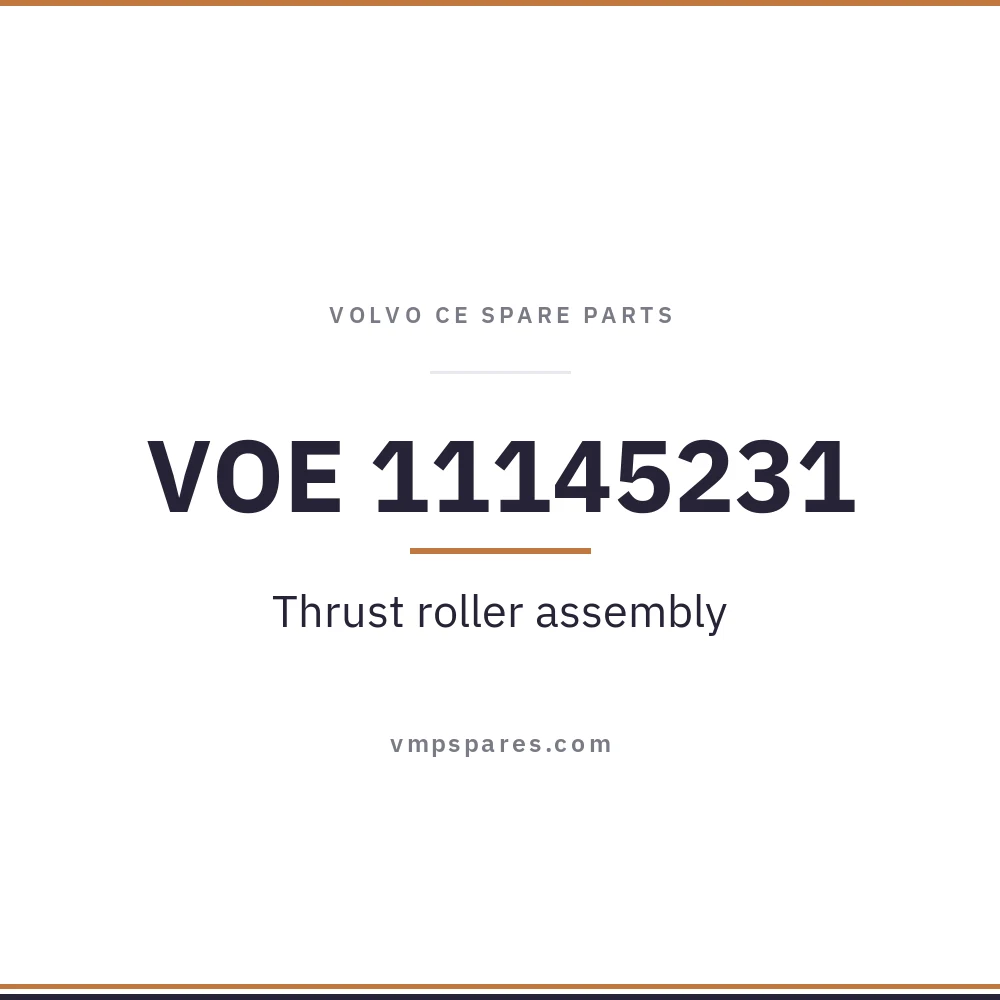 VOE 11145231 – Thrust roller assembly