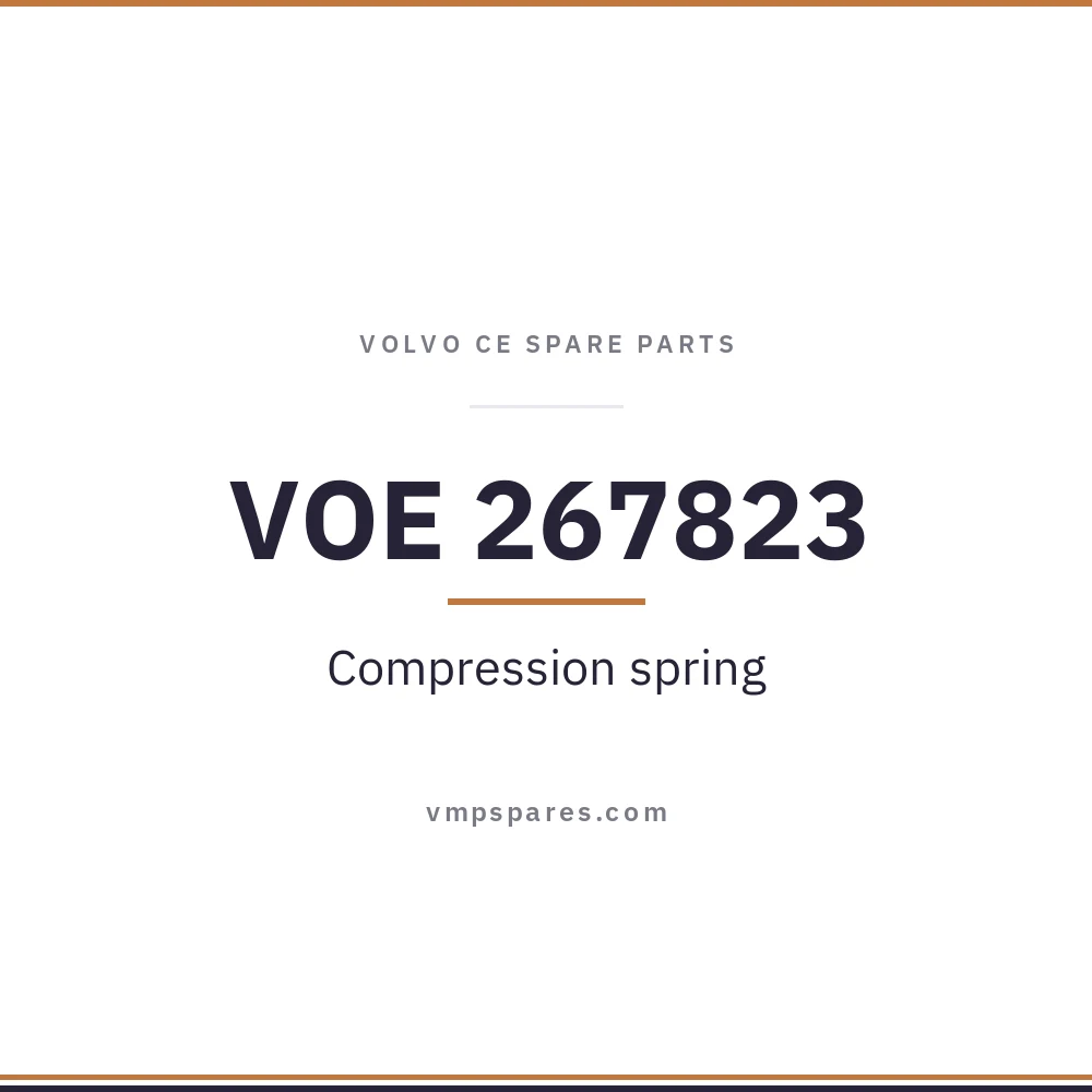 VOE 267823 – Compression spring