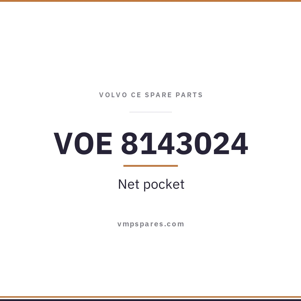VOE 8143024 – Net pocket