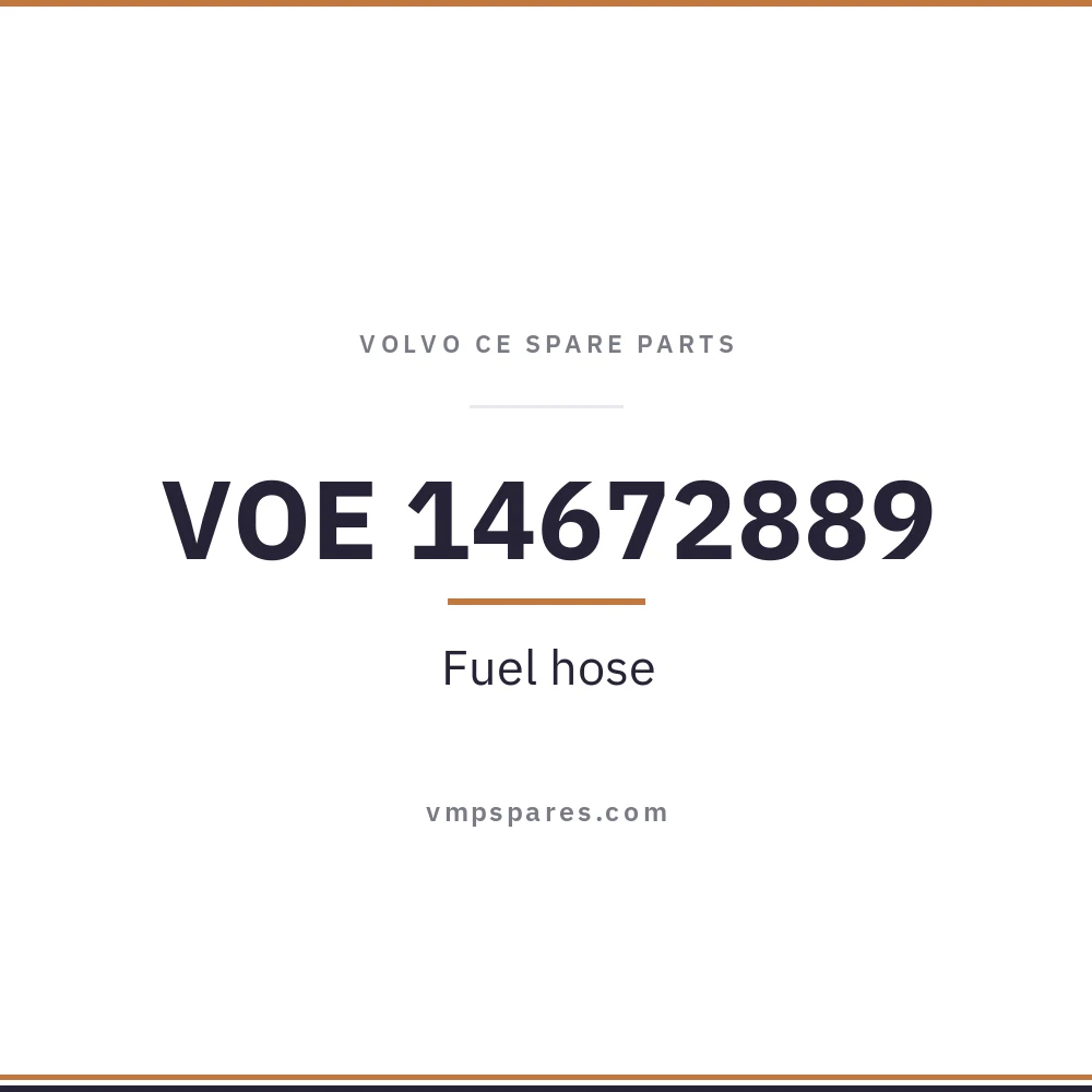 in_stock VOE 14672889 – Fuel hose