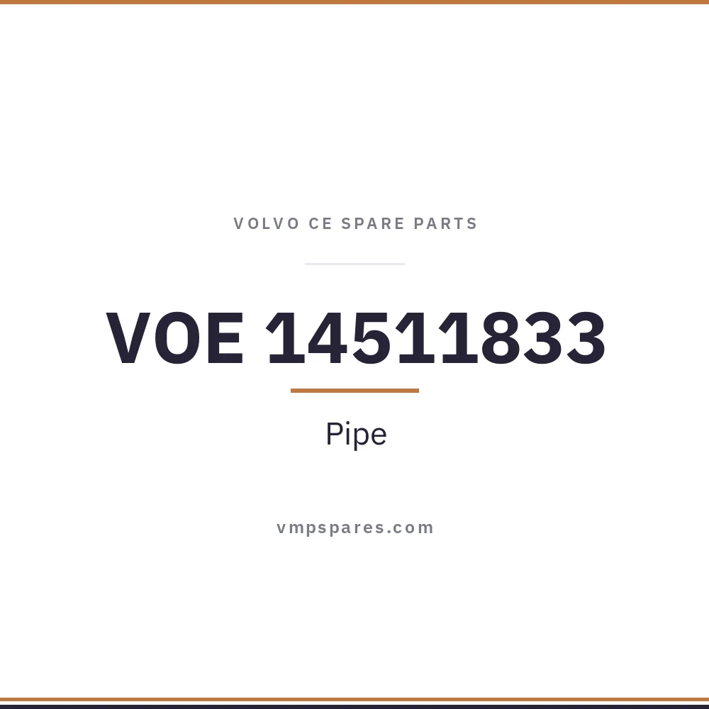 VOE 14511833 – Pipe