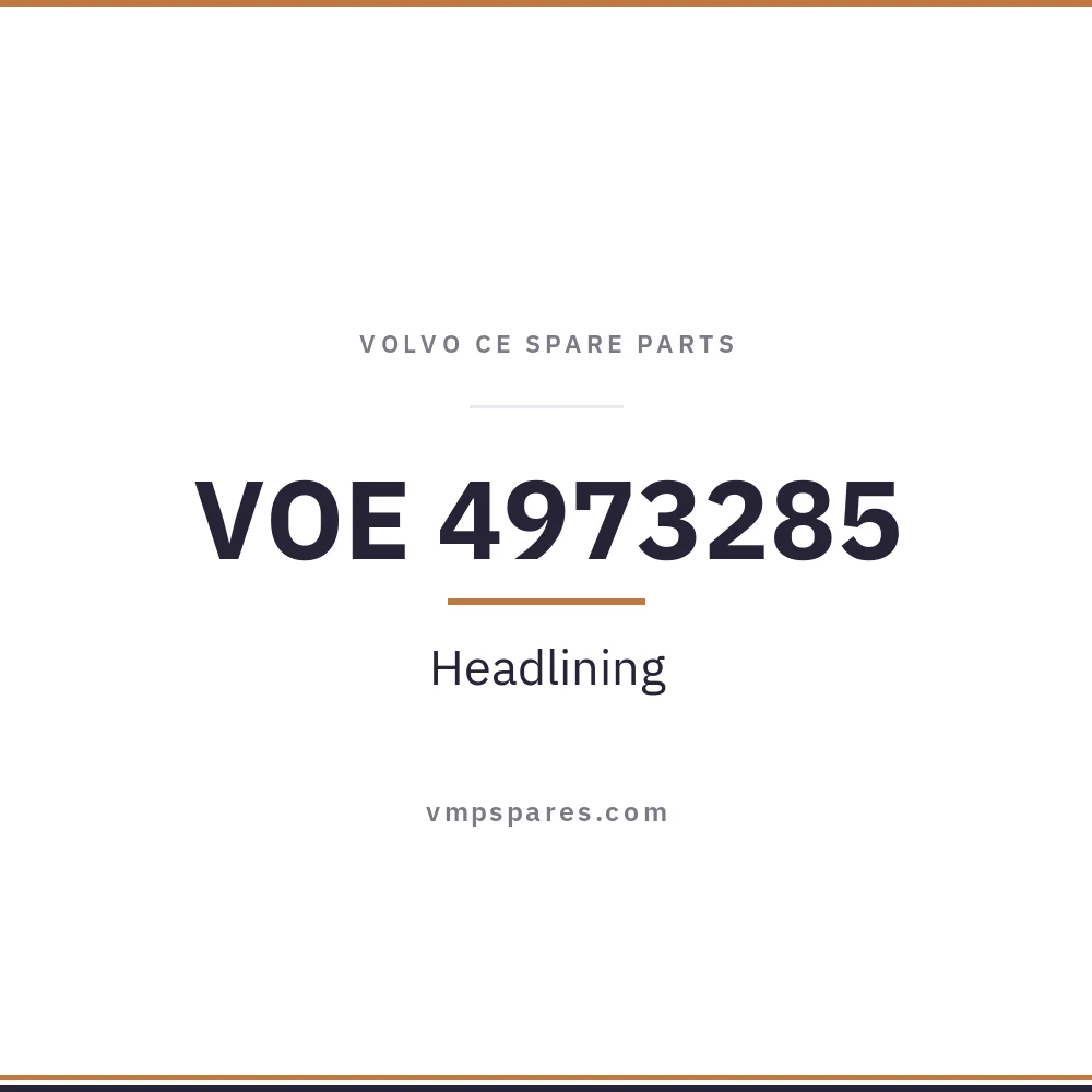VOE 4973285 – Headlining