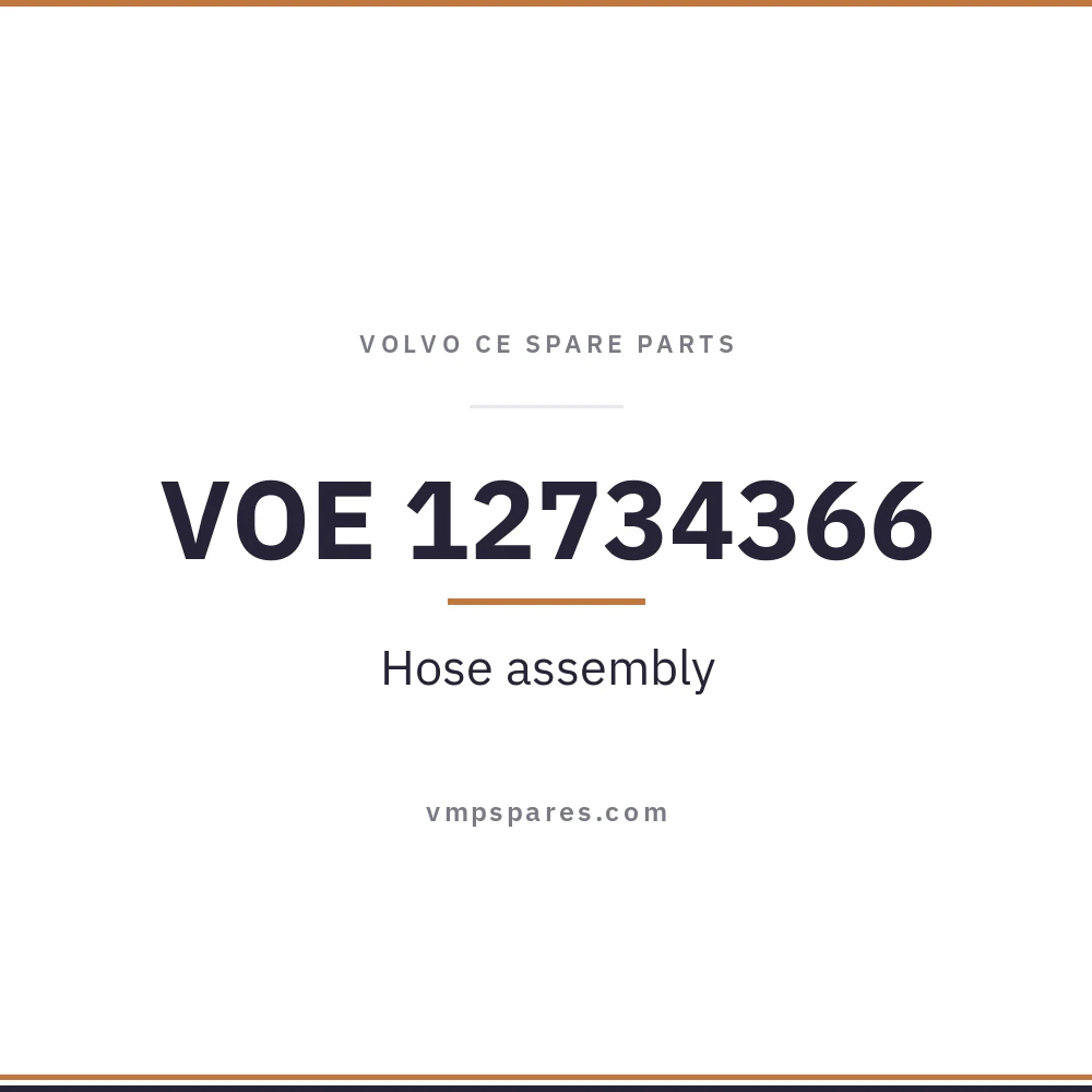 VOE 12734366 – Hose assembly