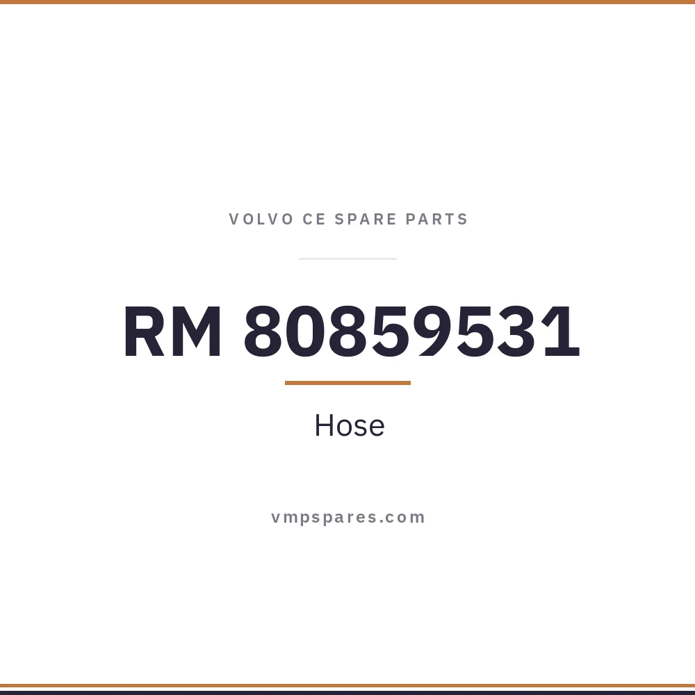 RM 80859531 – Hose