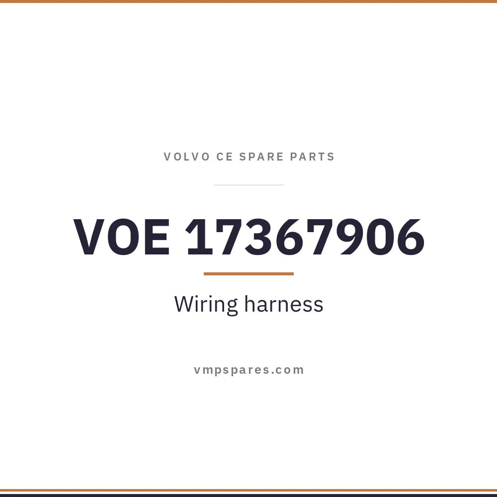 VOE 17367906 – Wiring harness