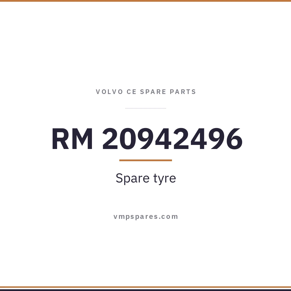 RM 20942496 – Spare tyre