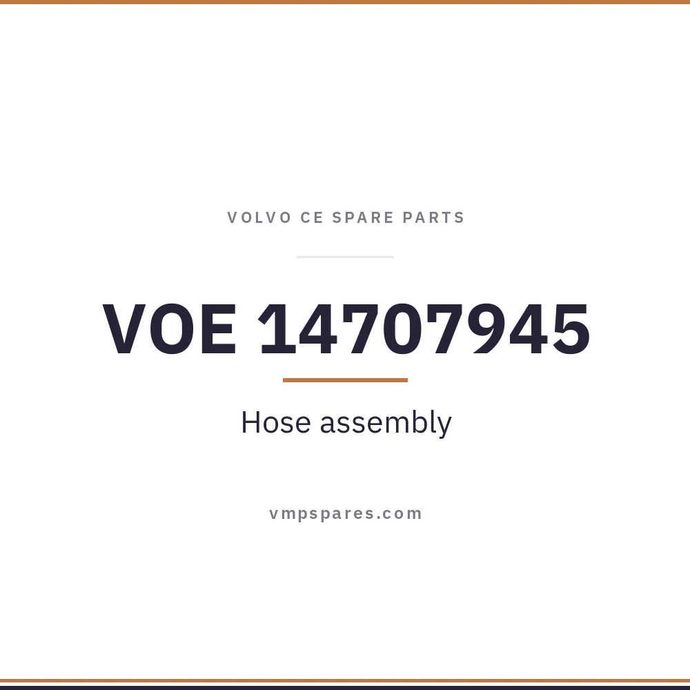 VOE 14707945 – Hose assembly