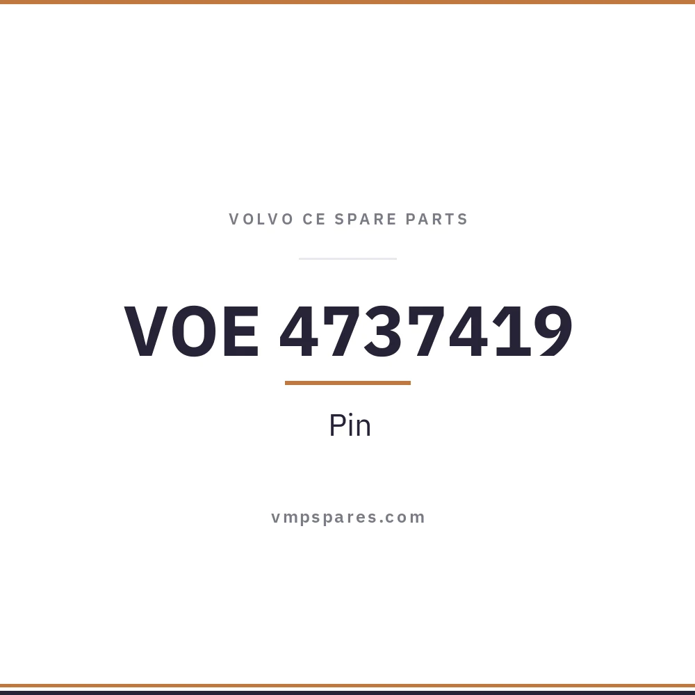 VOE 4737419 – Pin