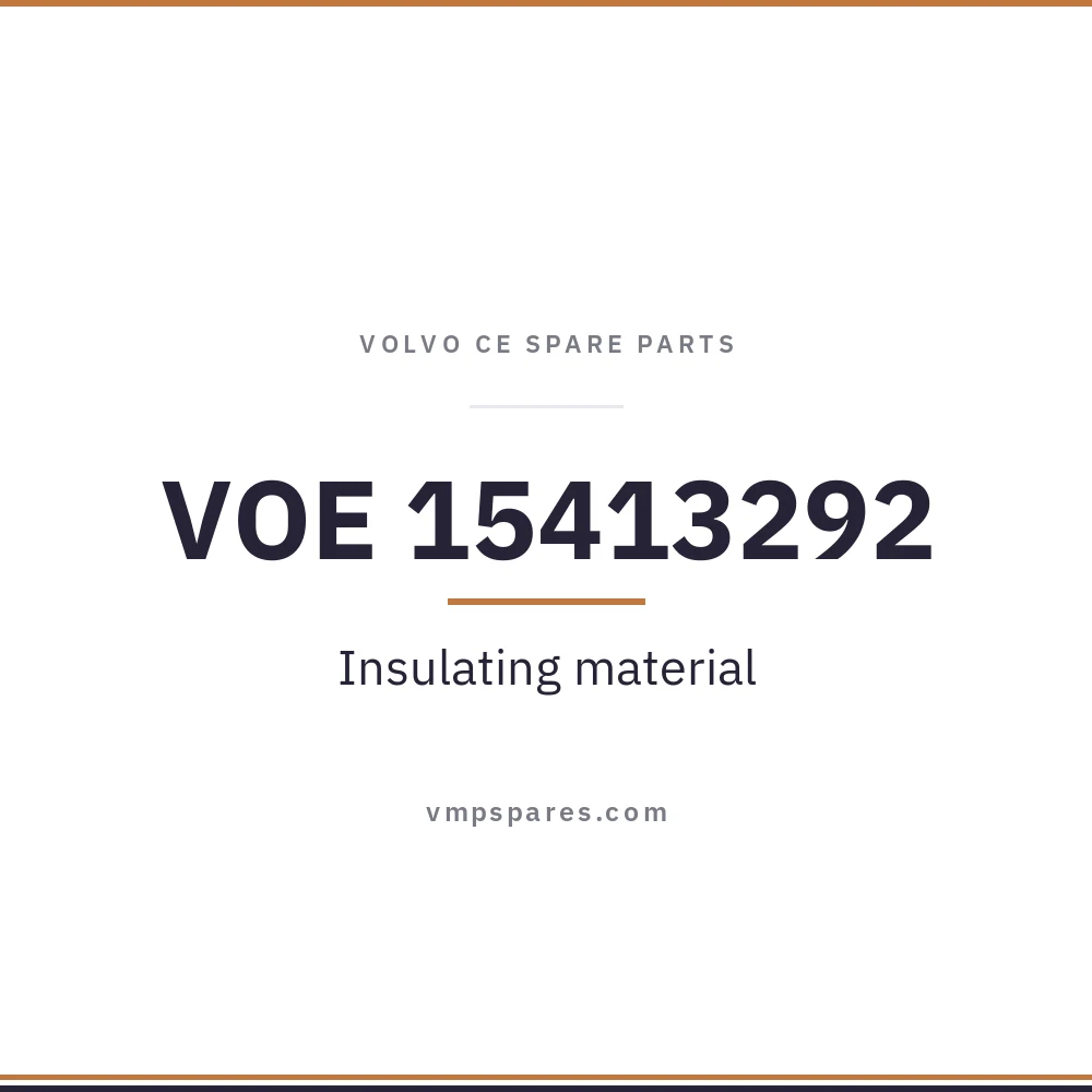 VOE 15413292 – Insulating material