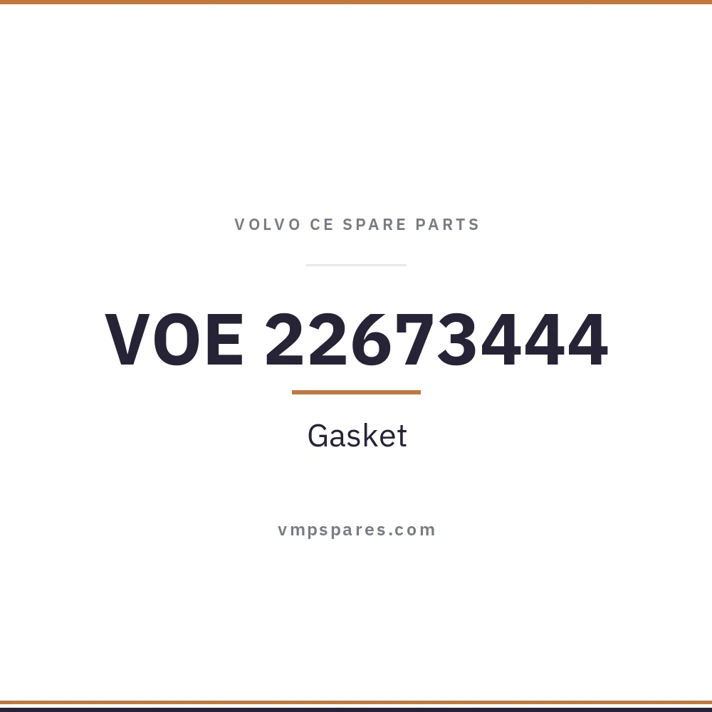 VOE 22673444 – Gasket