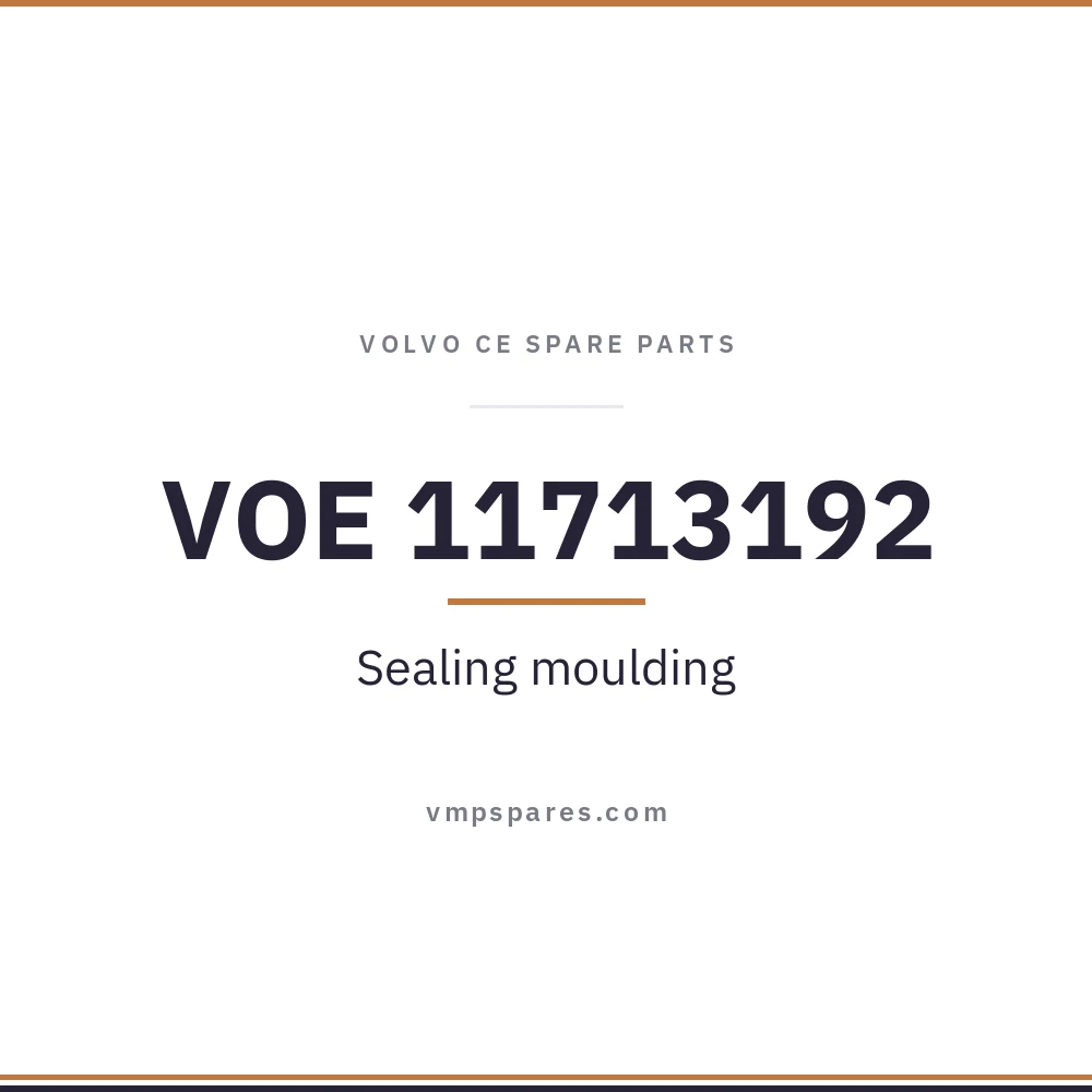 VOE 11713192 – Sealing moulding