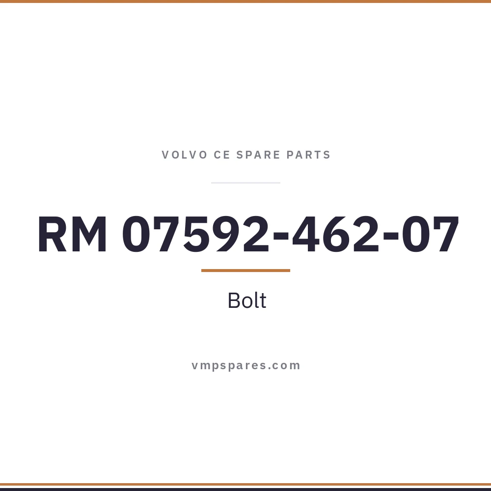 RM 07592-462-07 – Bolt