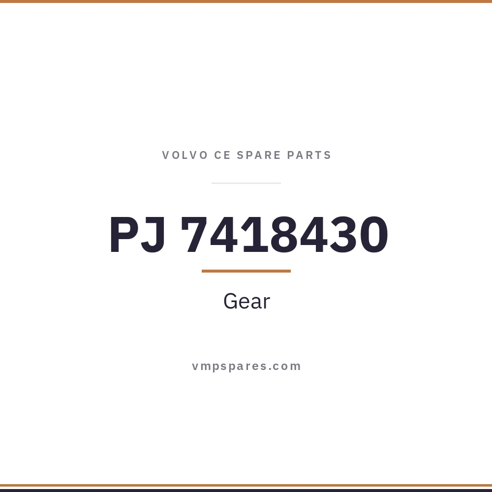 PJ 7418430 – Gear