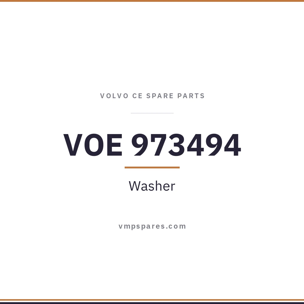 VOE 973494 – Washer